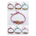 Gold jewelry fengshui pixiu charm bracelet